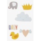 Stickers bois Happy Baby 12pces