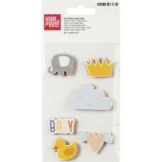 Stickers bois Happy Baby 12pces