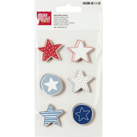 Stickers bois Étoiles 12pces