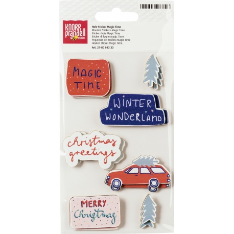 Stickers bois Magic Time 14pces