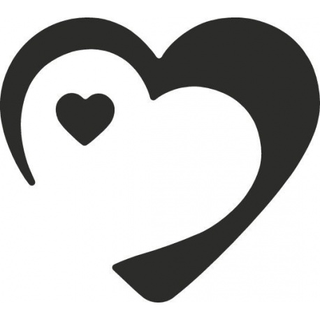 Perforatrice grand mod.Coeur PopUp