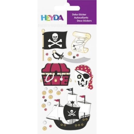Sticker à thème Pirates