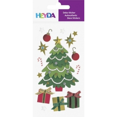 Sticker à thème Sapin de Noël