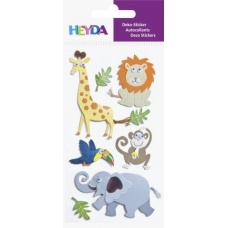 Sticker à thème Animaux du zoo