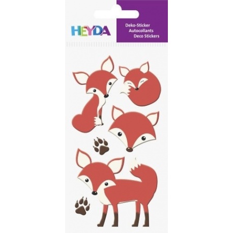 Sticker à thème Renard