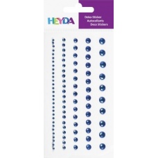 Sticker acrylique assortis bleu