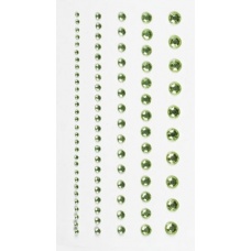 Sticker acrylique assortis vert