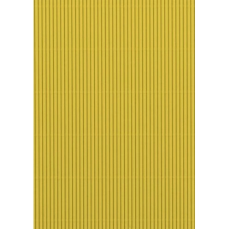 Carton ondulé 50x70 300g jaune sol
