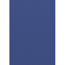 Carton ondulé 50x70 300g bleu fo