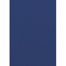 Carton ondulé 50x70 300g bleu roi
