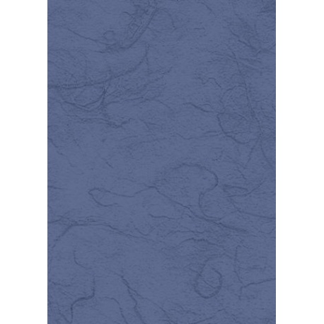 Papier végétal 50x70cm 25g bleu fon