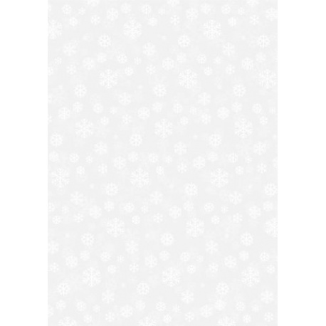 Pap.transparent A4 Cristaux blanc