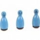 Set tampons Mini 3pces bleu