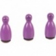 Set tampons Mini 3pces violet