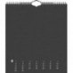 Calendrier créat.perp.21,5x24 noir