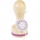 Tampon rond Clock