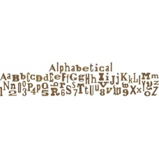 Deco Strip Matrice TH Alphabet