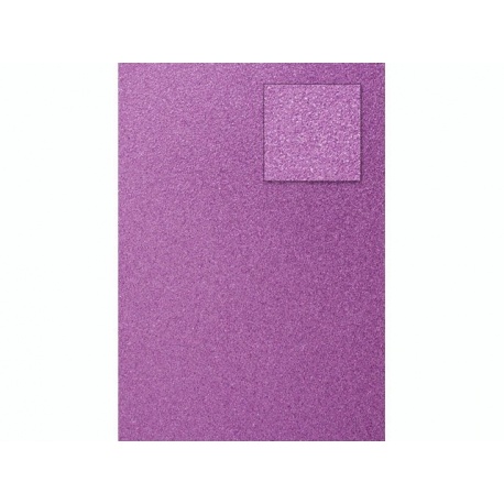 Carton pailleté A4 200g fuchsia