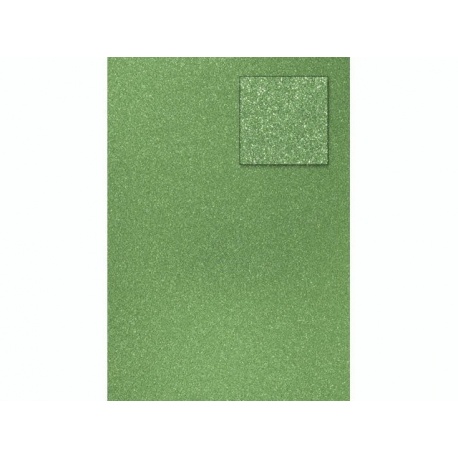 Carton pailleté A4 200g vert clair