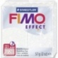 FIMO Effect 57g blanc paillet.