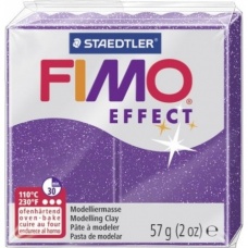 FIMO Effect 57g mauve paillet.