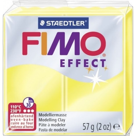 FIMO Effect transp. 57g jaune