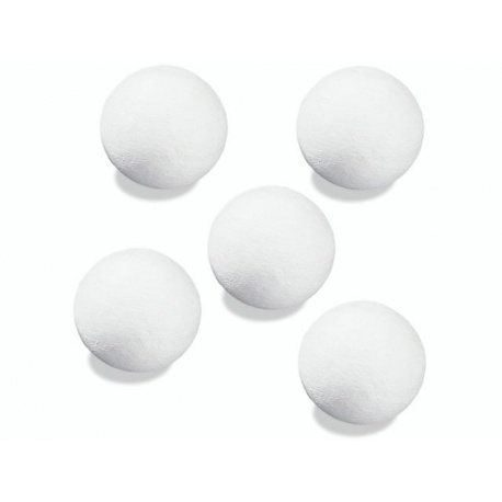 Boule de ouate 20mm blanche 35pc