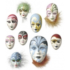 Moules Mini-masques1 4-8cm 130g
