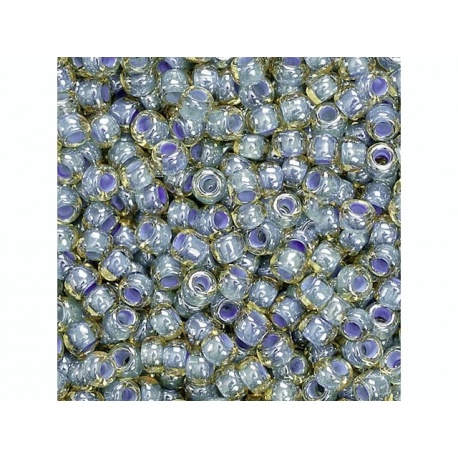 Rocaille Bohè.2,5mm17g boîte ble-ve