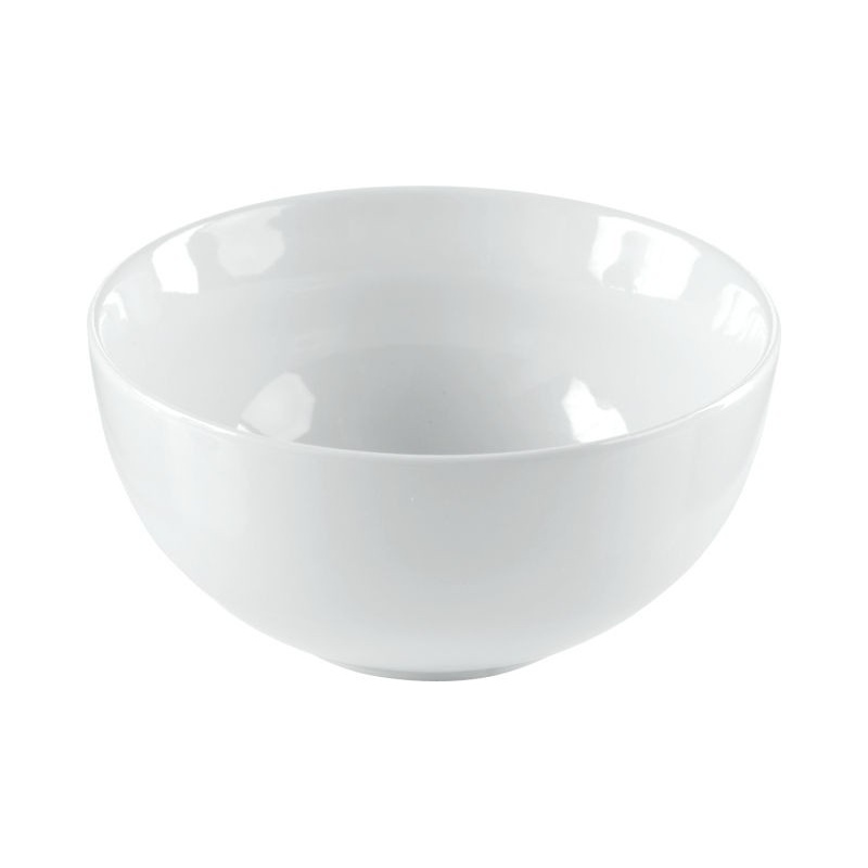 Différentes tailles de bols en porcelaine blanche - Porcelaine des Pins