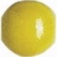 Perle bois15mm jaune 15pc