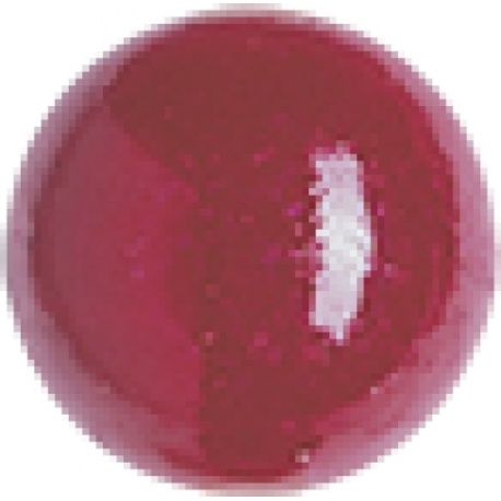 Perle bois15mm carmin 15pc