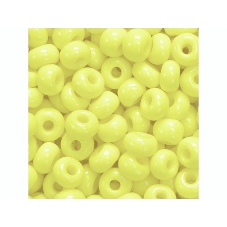 Rocaille bohème 5mm 35g jaune citr