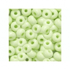 Rocaille bohème 5mm 35g vert print