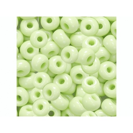 Rocaille bohème 5mm 35g vert print