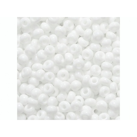 Rocaille bohème 2,5mm 20g blanche