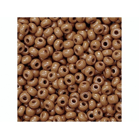 Rocaille bohème 2,5mm 20g marron