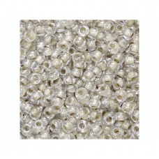 Rocaille bohème 2,5mm 20g arg fum.