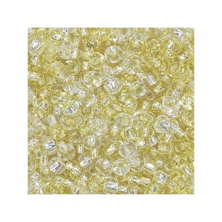 Rocaille bohème 2,5mm 20g or/arg