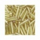Rocaille bohème 9x2mm 10g or