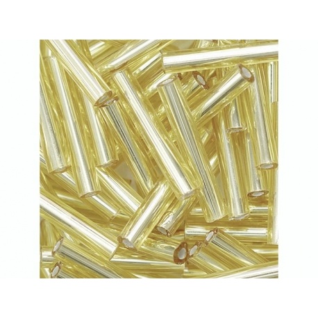 Rocaille bohème 15x2mm 10g or