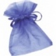 Petit sac organza 13x10cm ble