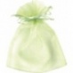 Petit sac organza 13x10cm tilleul