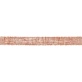 Ruban jute 50mm 2m orange