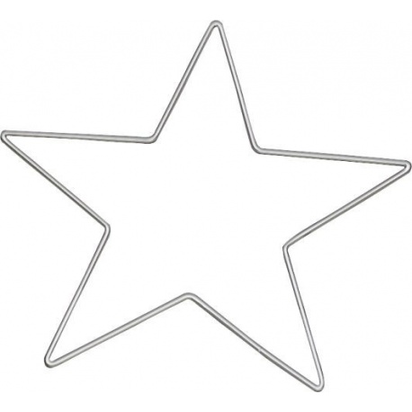 Étoile métal 15cm