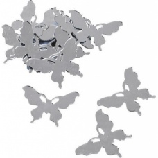 Déco miroir Papillon 4cm 12pc