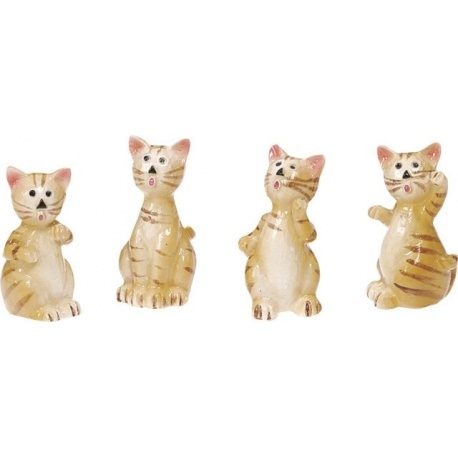 Chat 2,5cm 4pc