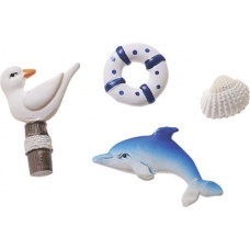 Déco maritime.2,5-3,5cm 4pc