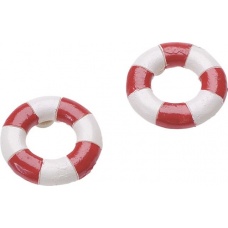 Bouée sauvet. 2,5cm 6pc