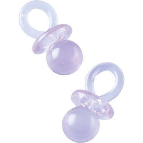 Tétine 4cm rose 5pc